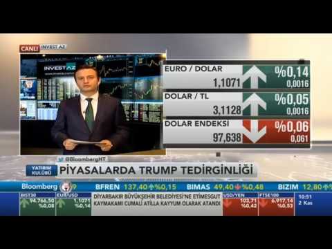 InvestAZ Mehmet Arın, Bloomberght Yatırım Kulübü 02.11.2016